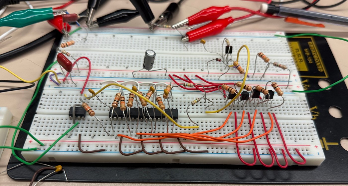 Breadboarded audio path